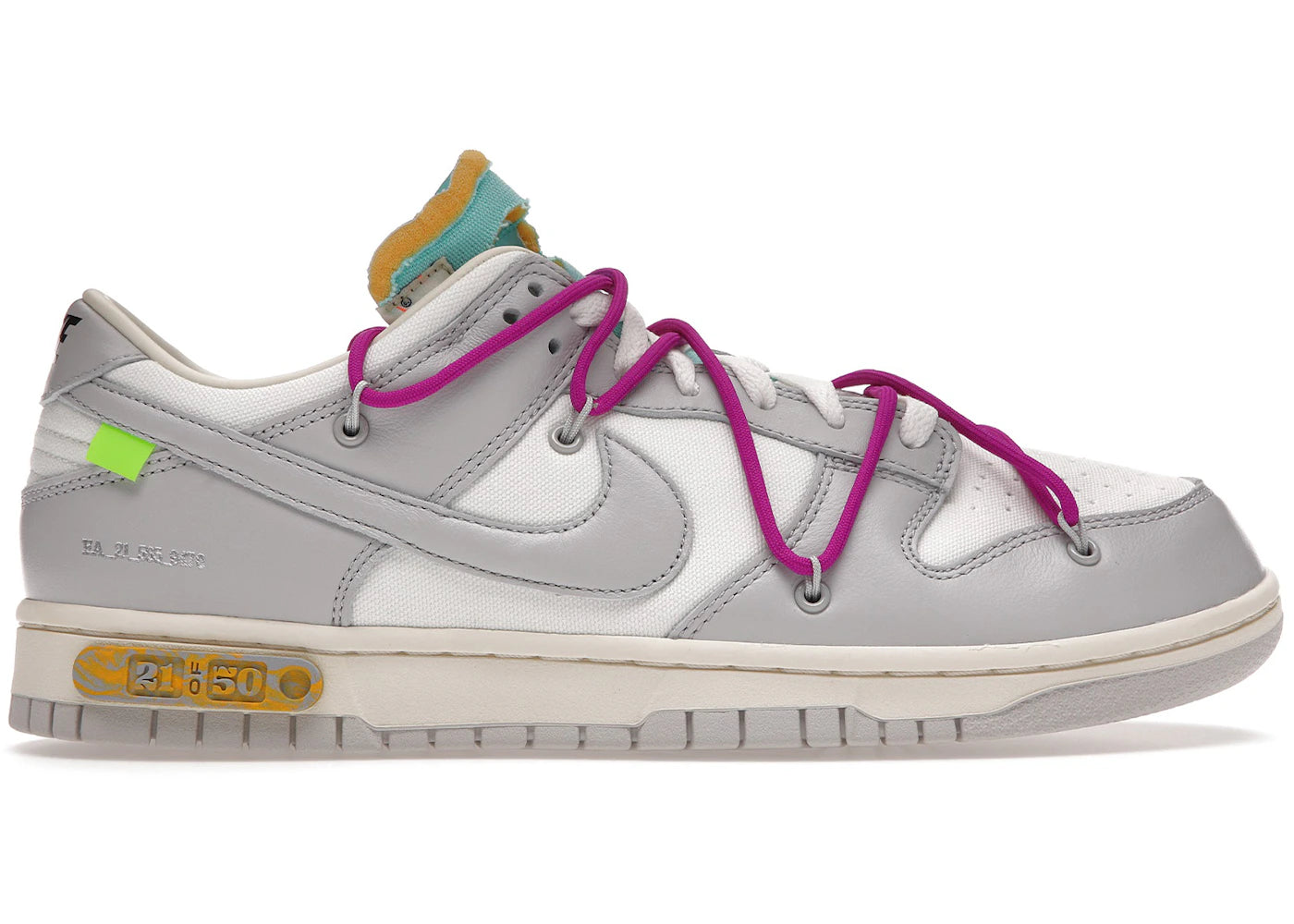 Nike Dunk Low Off-White Lot 21 Nike Dunk Low Off-White Lot 21