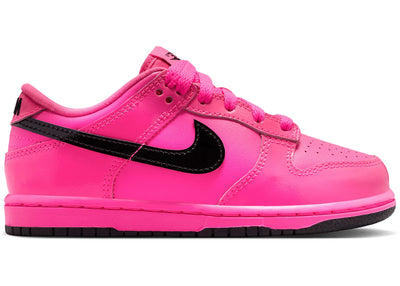 Nike Dunk Low SE Pink Blast Black Patent (PS)