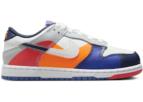 Nike Dunk Low SE White Light Silver Midnight Navy (PS)