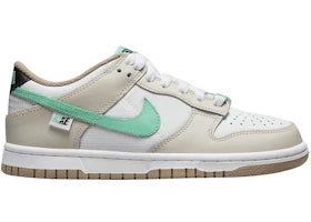 Nike Dunk Low Split Seam White Tan Mint (GS)