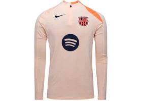Nike FC Barcelona Strike Third Total 90 Knit Drill Top Crimson Tint/Bright Mango/Midnight Navy