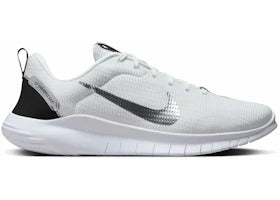 Nike Flex Experience Run 12 Premium Summit White Black White Metallic Silver (Women's)