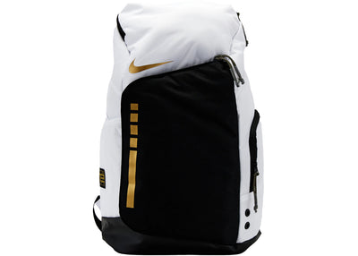 Nike Hoops Elite 32L Rucksack Weiß/Gold/Schwarz