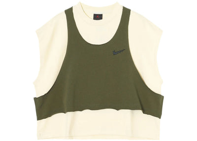 Nike Jordan x Teyana Taylor Women's S/S Tee Rough Green