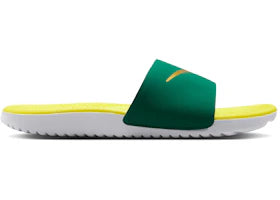 Nike Kawa Slide Malachite Sonic Yellow Metallic Gold (GS)