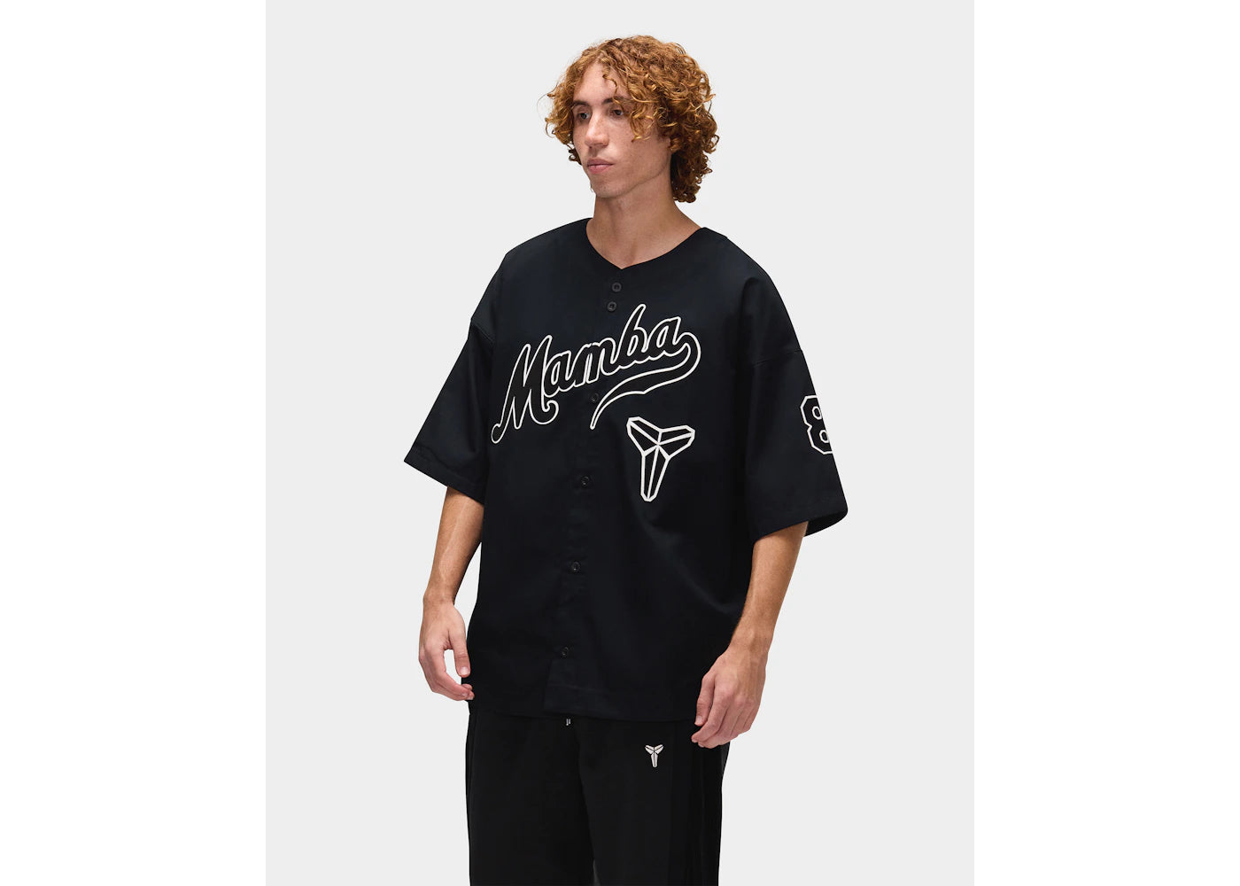 Nike Kobe Bryant Baseballtrikot Schwarz
