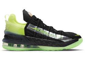 Nike LeBron 18 Black Crimson Volt (GS)