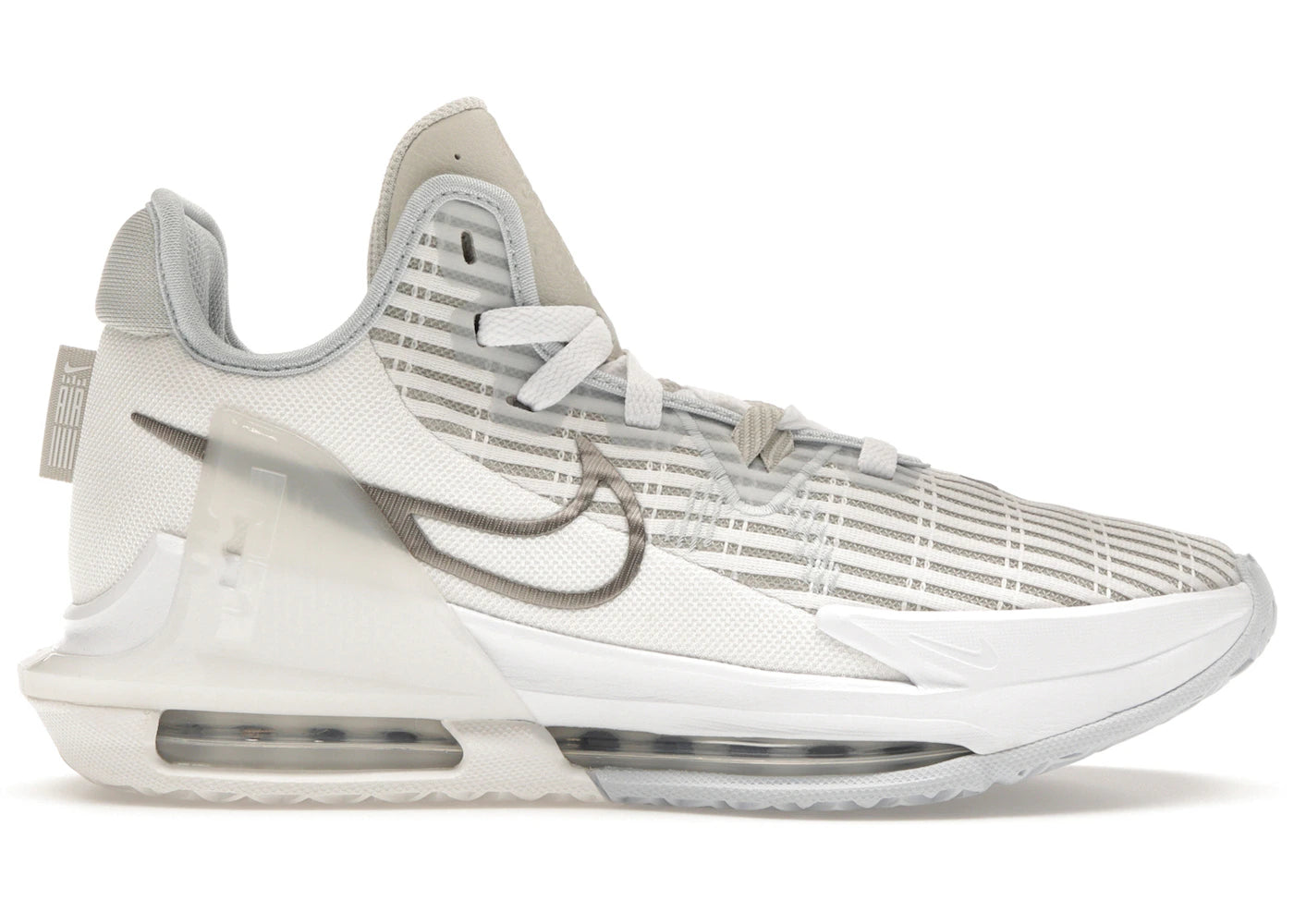 Nike LeBron Witness 6 Summit White Metallic Pewter