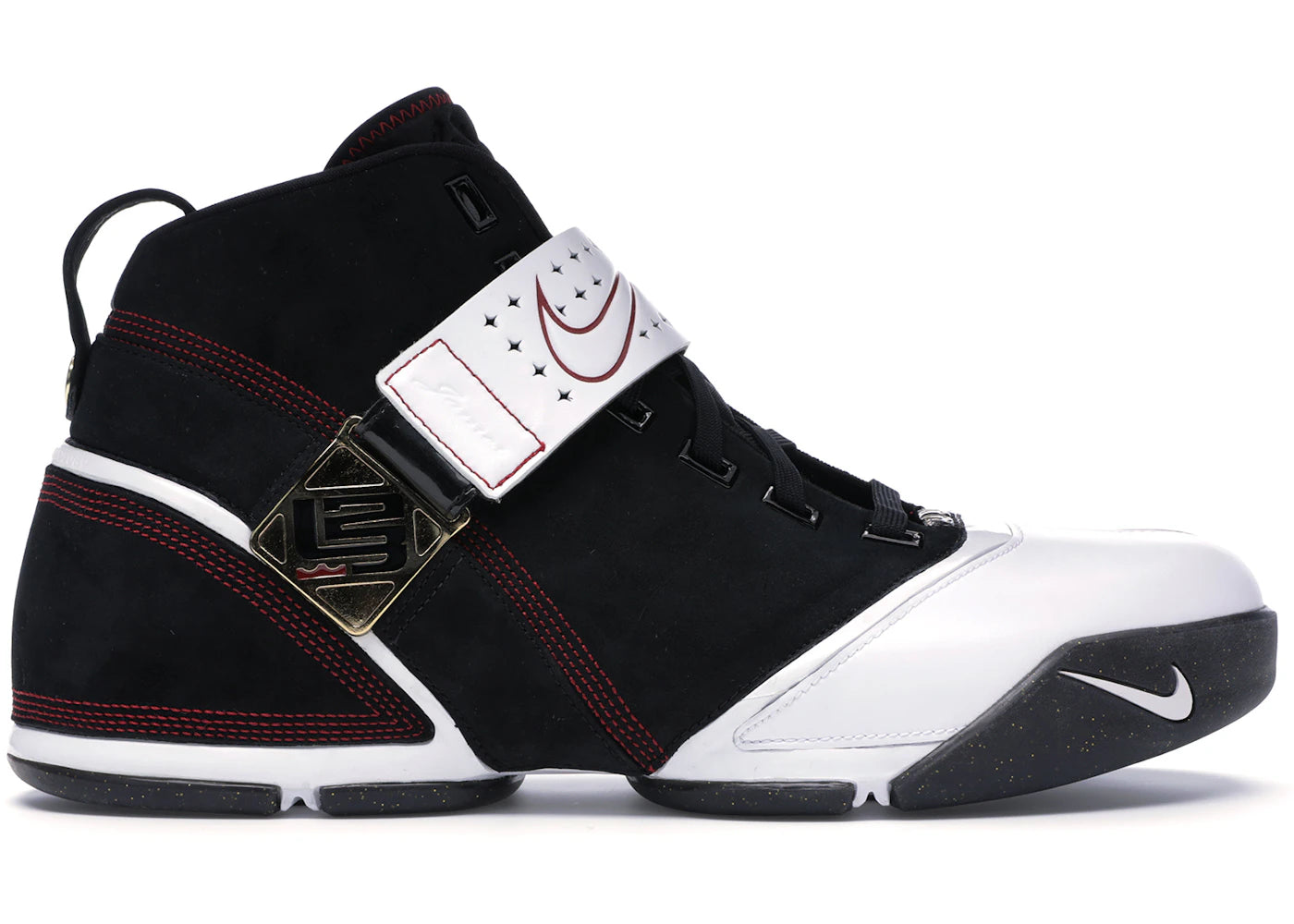Nike LeBron 5 Black Crimson Black
