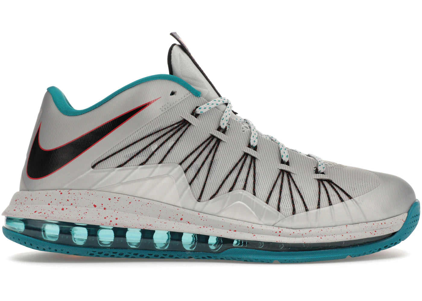 Nike LeBron X Low Akron Aeros sneakers - authentic Nike shoes