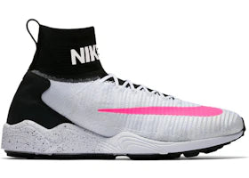 Nike Mercurial Flyknit FC White Black Pink Blast