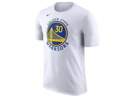 Nike NBA Golden State Warriors Stephen Curry T-shirt White/Blue