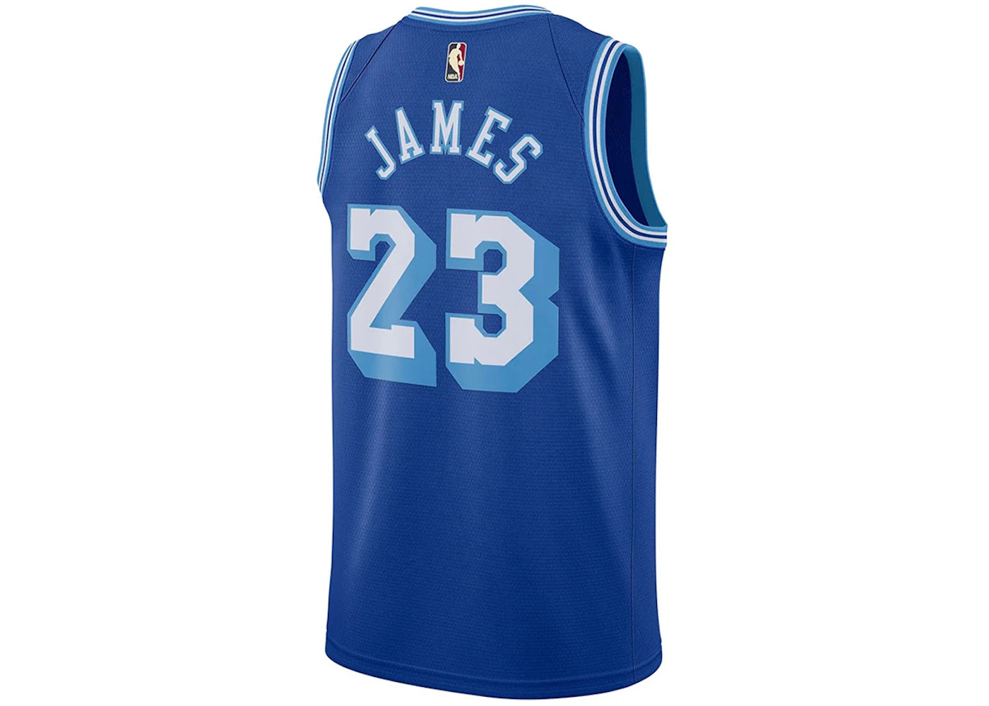 Nike NBA Los Angeles Lakers 2020 LeBron James Classic Edition Swingman Jersey Rush Blue