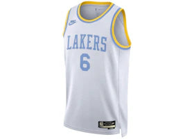 Nike NBA Los Angeles Lakers Dri-FIT Swingman Jersey White/Baby Blue/Yellow