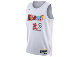 Nike NBA Miami Heat Jimmy Butler City Edition Swingman Jersey White