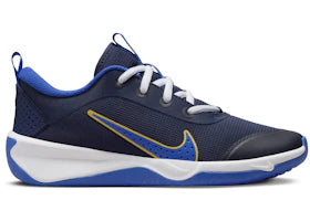 Nike Omni Multi-Court Midnight Navy Saturn Gold White Hyper Royal (GS)