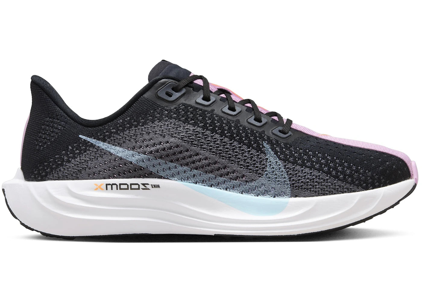 Nike Pegasus Plus Black Dark Grey Beyond Pink Glacier Blue (Women's)