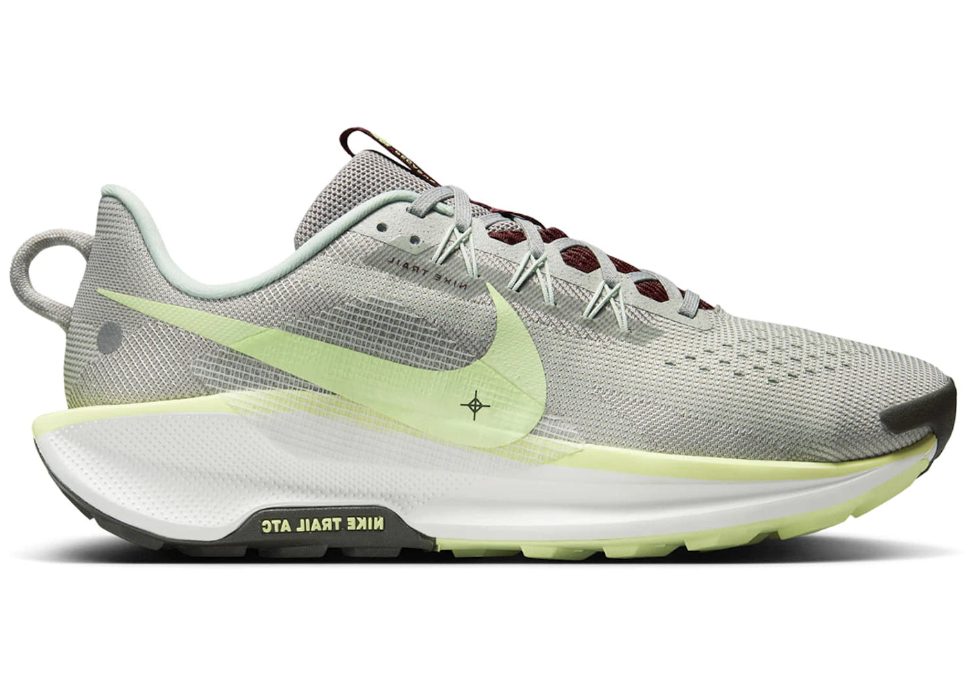 Nike Pegasus Trail 5 Light Silver College Grey Dark Team Red Barely Volt