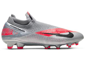 Nike Phantom Vision 2 Elite DF FG Metallic Grey Crimson