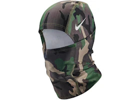 Nike Pro Hyperwarm Hood Medium Olive/White