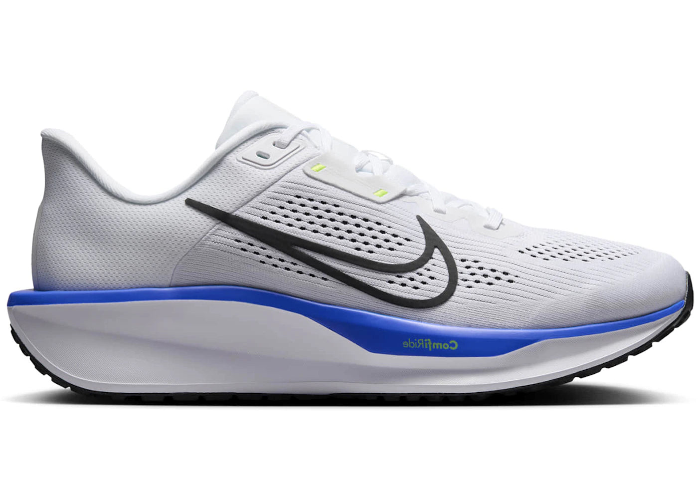 Nike Quest 6 White Hyper Royal Volt Black sneakers - authentic Nike shoes