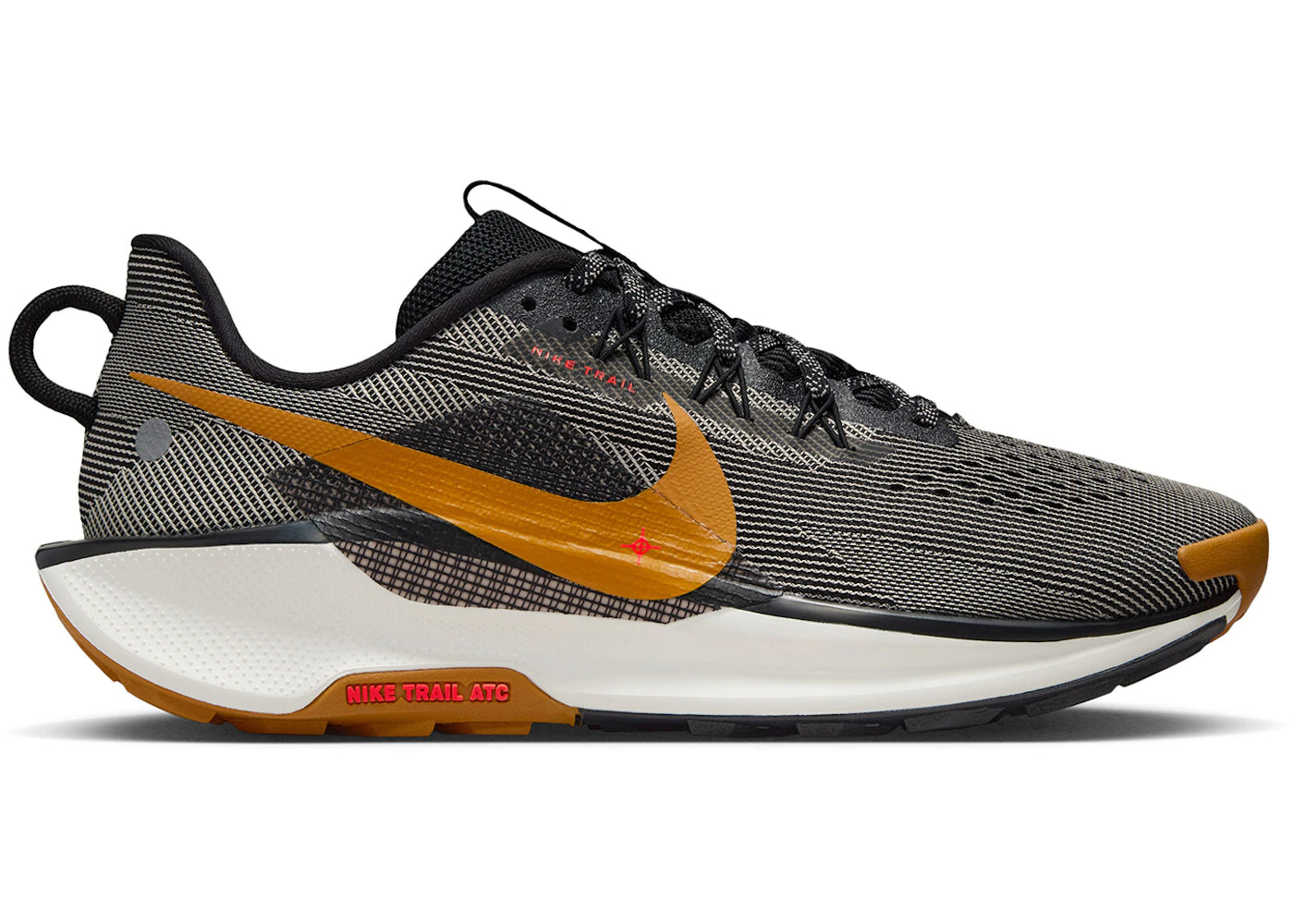 Nike React Pegasus Trail 5 Black Fir College Grey Desert Ochre