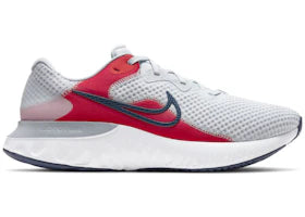 Nike Renew Run 2 Pure Platinum Chile Red