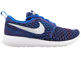 Nike Roshe One Flyknit Photo Blue/White-University Red-Black (Women's)
