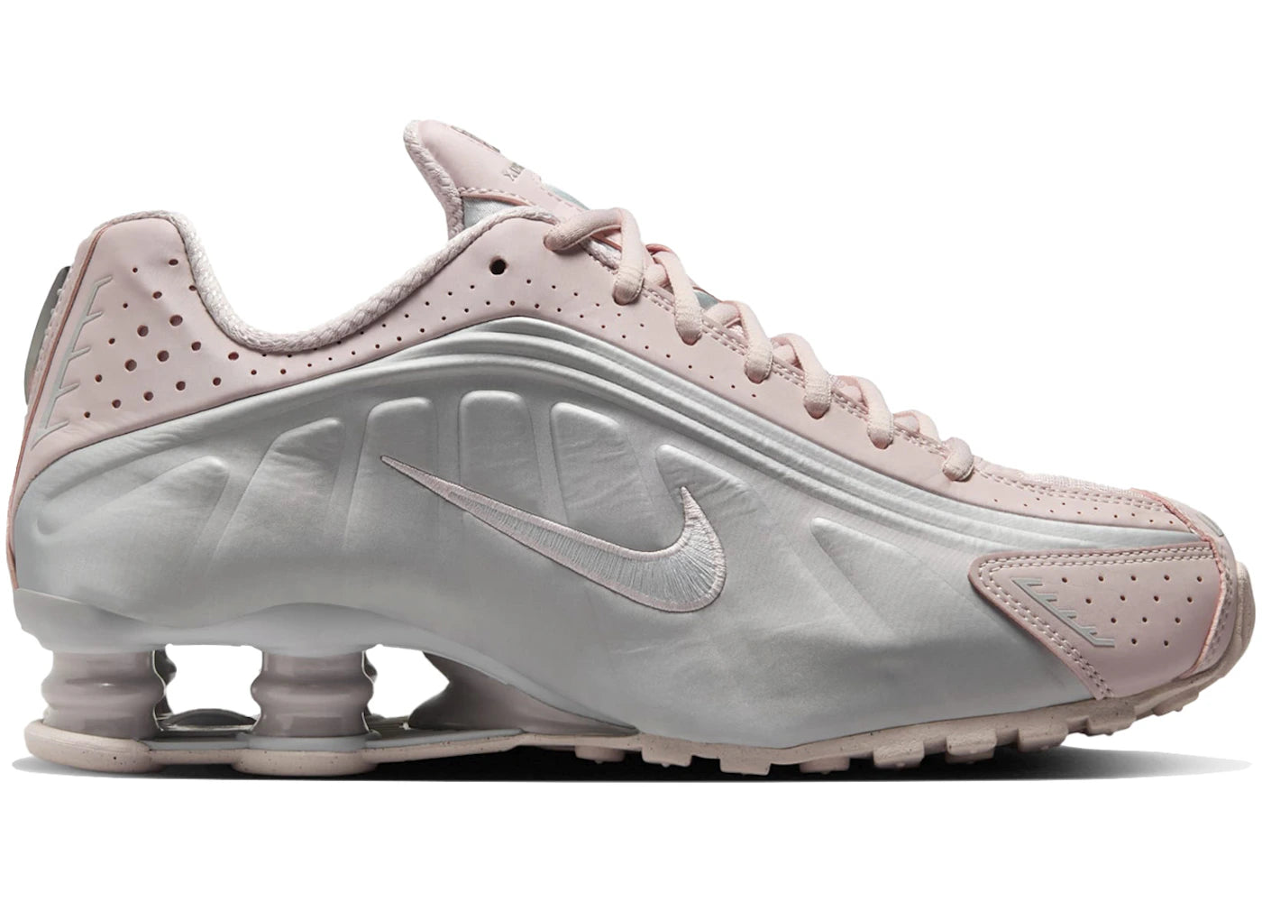 Nike Shox R4 Barely Rose Metallic Platinum (Women's)