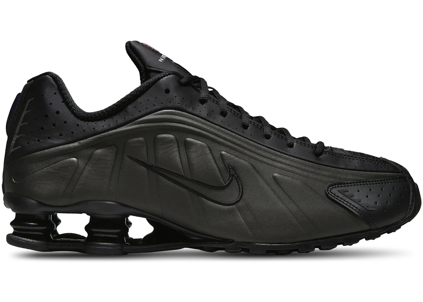 Nike Shox R4 Black Bright Crimson