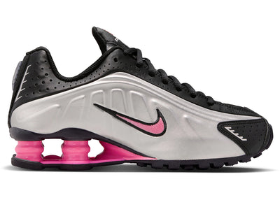 Nike Shox R4 Black Metallic Silver Pinksicle (GS)