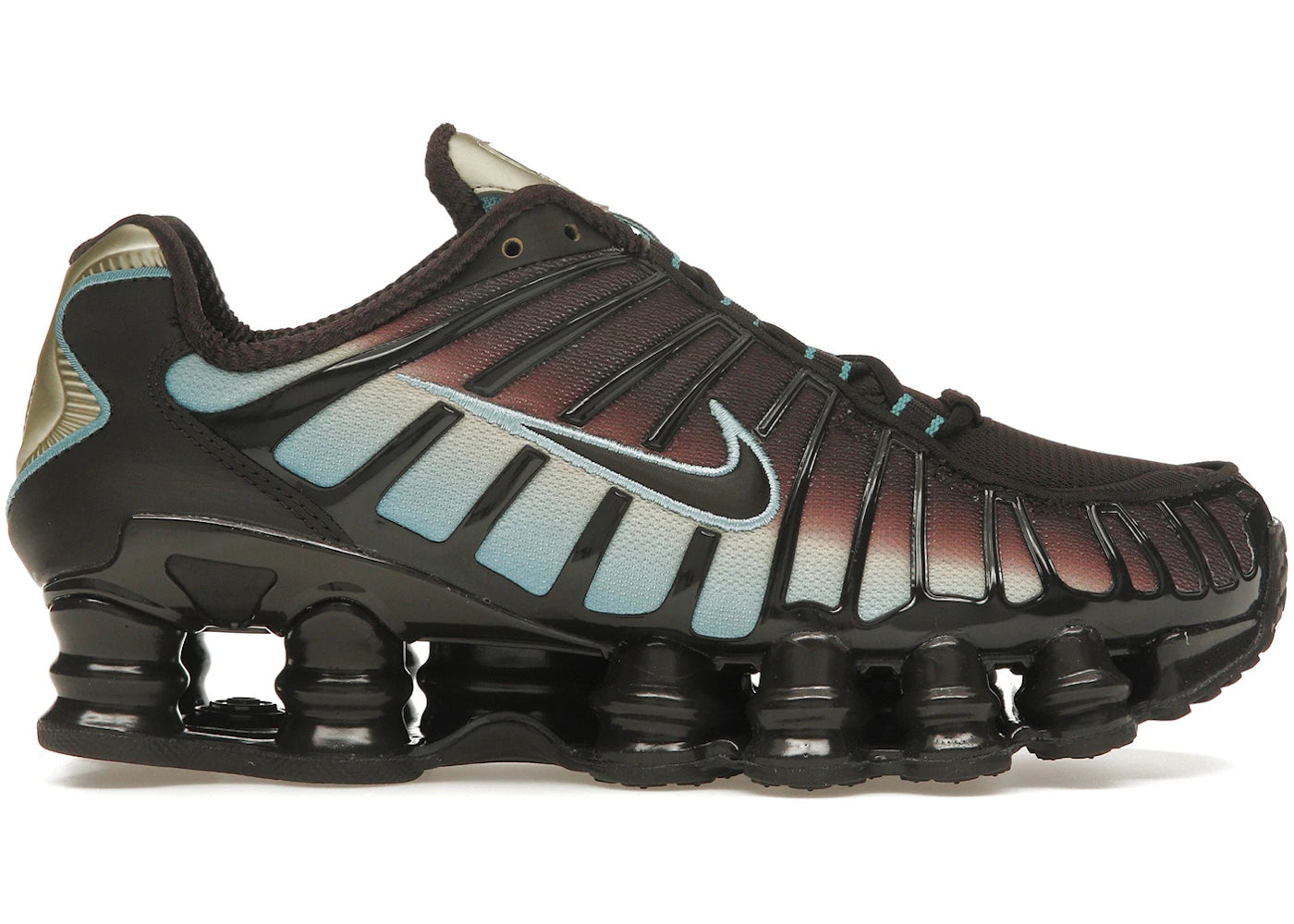 Nike Shox TL Velvet Brown Denim Turquoise (Women's)