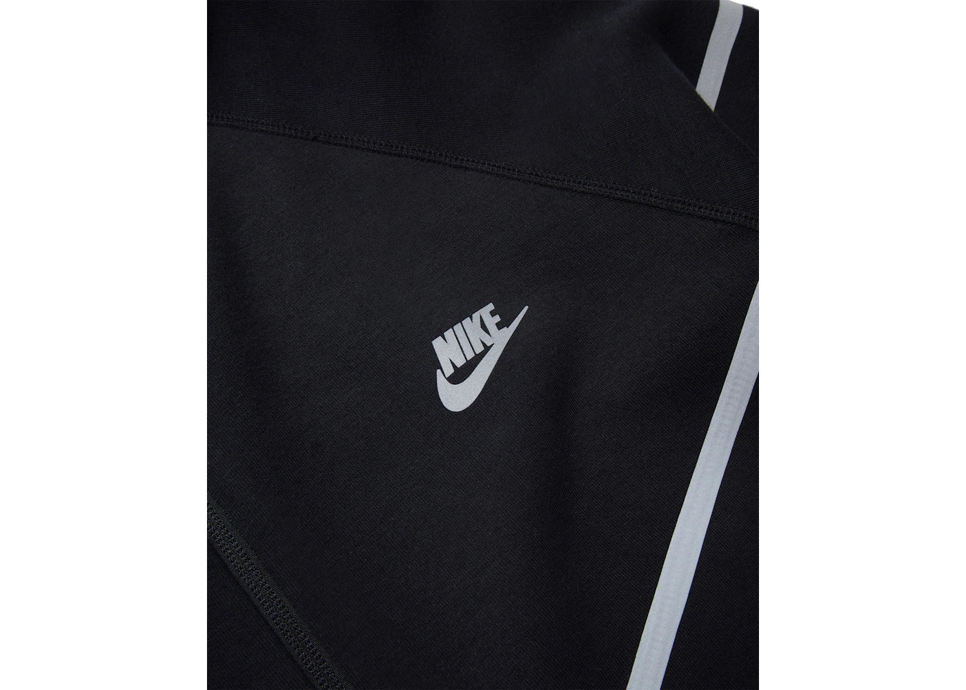 Nike Sportswear Tech Fleece Full Zip Windrunner Hoodie Black/Bemis Silver