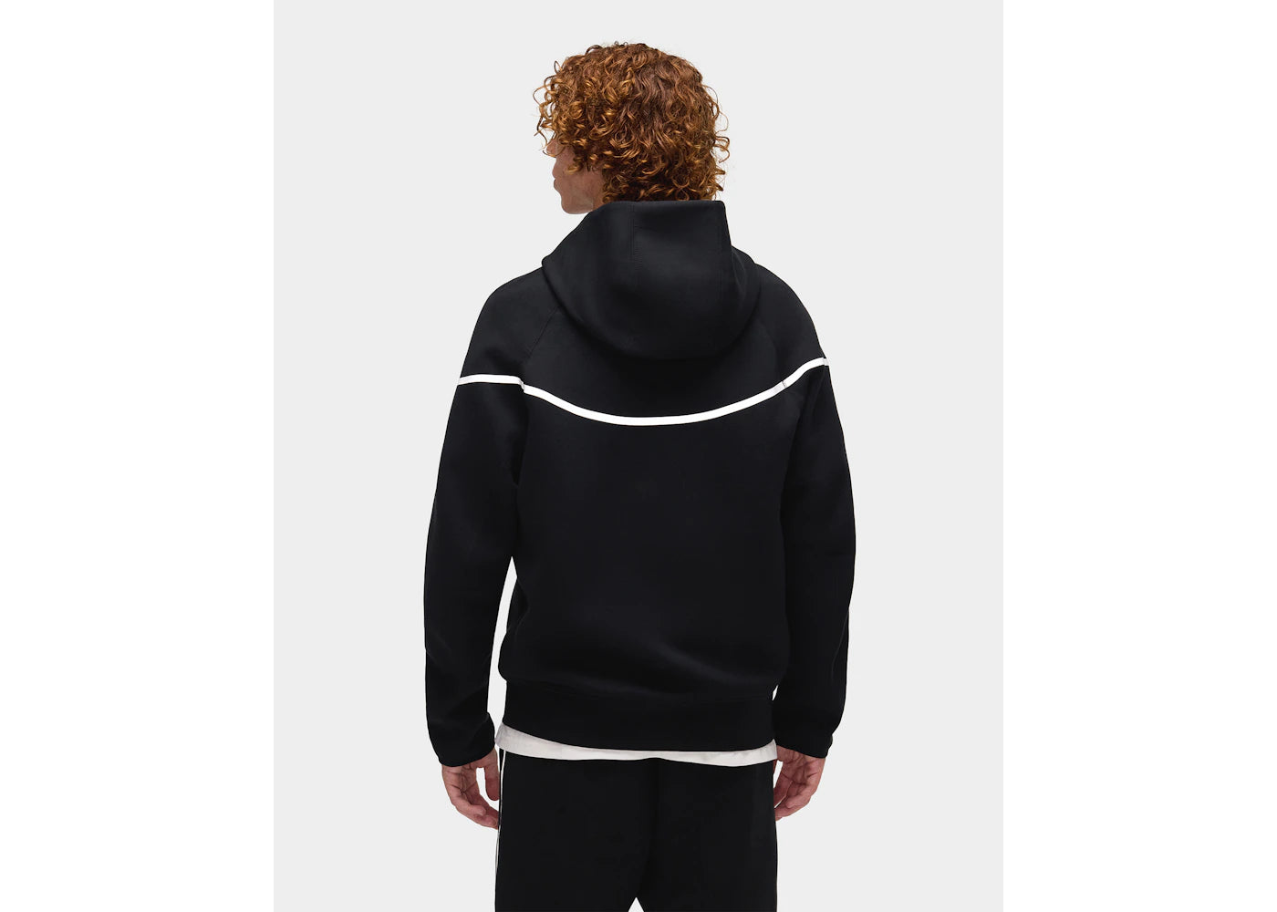 Nike Sportswear Tech Fleece Full Zip Windrunner Hoodie Black/Bemis Silver