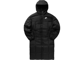 Nike Sportswear Women's Classic Puffer Therma-FIT Loose Hooded Parka Black
