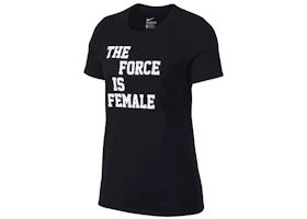 Nike Sportswear Women's Force Is Female T-shirt Black