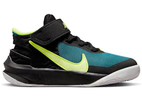 Nike Team Hustle D 10 Black Barely Volt (PS)
