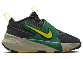 Nike Team Hustle D 12 Black Fir Light Army Bright Citron (PS)