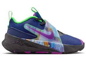 Nike Team Hustle D 12 Blue Void Green Strike Vivid Purple (PS)