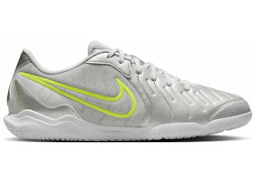 Nike Tiempo Legend 10 Academy IC Metallic Silver Volt White