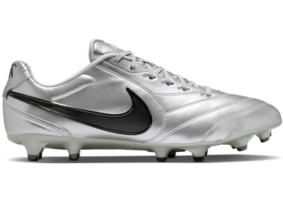 Nike Tiempo Ligera Pro FG Metallic Silver Black