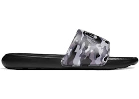 Nike Victori One Printed Slide Camo Black Grey