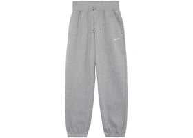 Nike Women's Phoenix Fleece High-Waisted Oversized Sweatpants Dark Grey Heather/Sail
