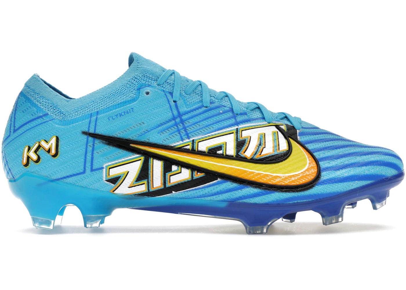 Nike Zoom Mercurial Vapor 15 Elite KM FG Mbappe Motivation Pack sneakers - authentic Nike shoes