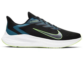 Nike Zoom Winflo 7 Black Valerian Blue
