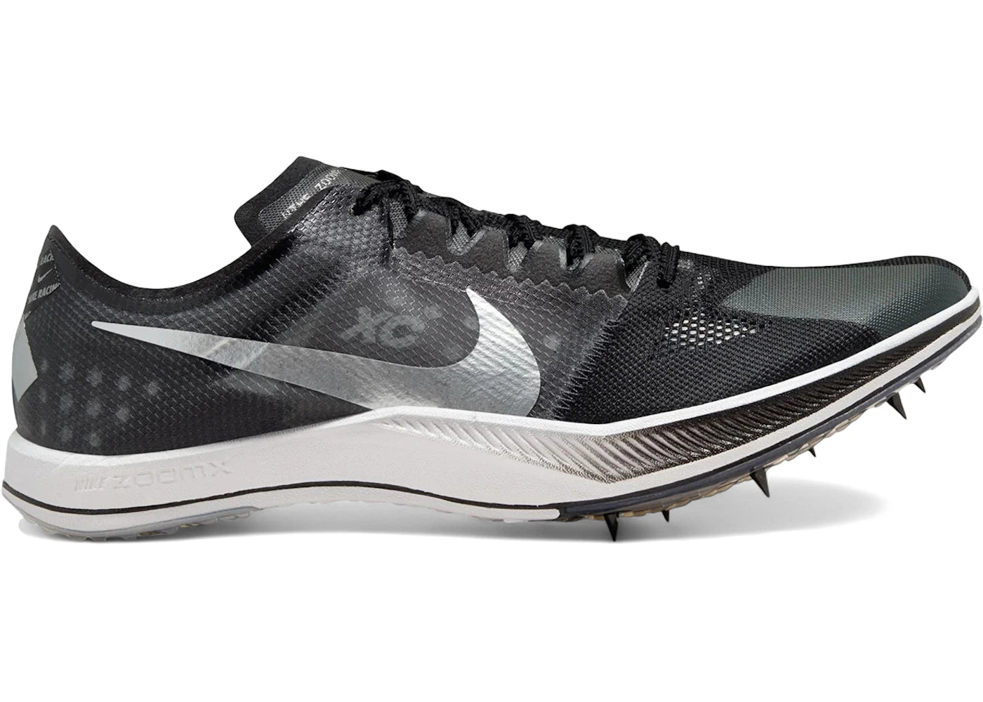 Nike ZoomX Dragonfly XC Black Metallic Silver