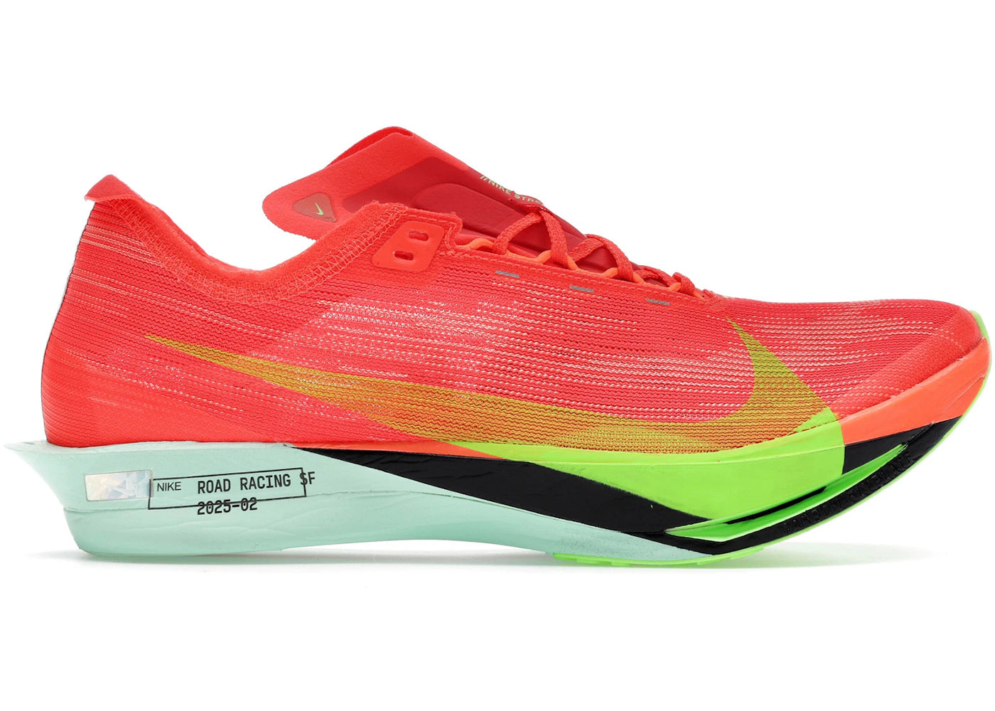 Nike ZoomX StreakFly 2 Bright Crimson Hyper Orange Gridiron Lime Blast