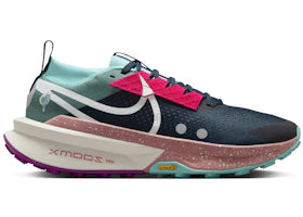 Nike ZoomX Zegama 2 Armory Navy Green Frost Vivid Grape Sail