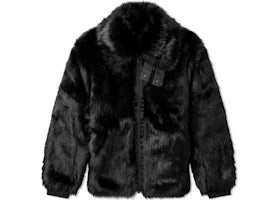 Nike x Ambush Women's Reversible Faux Fur Coat Black/Sail