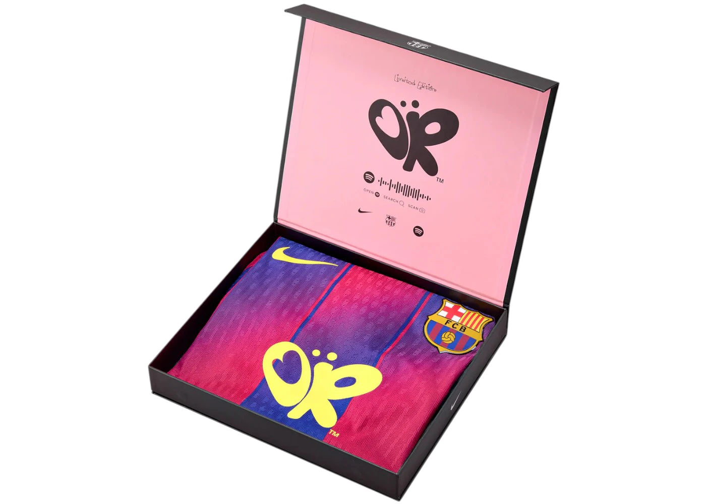 Nike x FC Barcelona x Olivia Rodrigo Men's 25/26 Home Player's Edition Jersey Blue/Garnet